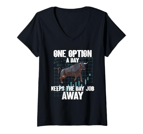 Damen Trader Anfänger Börse Investor Optionen Handel T-Shirt mit V-Ausschnitt Damen Trader Anfänger Börse Investor Optionen Handel T-Shirt mit V-Ausschnitt von Stock Option Trader Investing Day Trading Investor