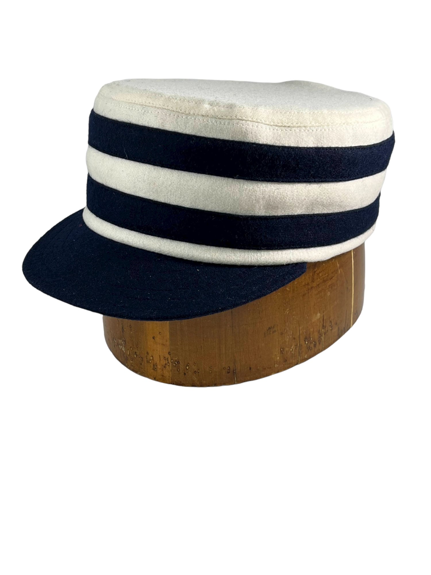 Wolle Flanell Memphis Blues Vintage Baseball Team Cap. Hand Gefertigt, Um Jede Größe, Wählen Sie Größe An Der Kasse von StockbridgeSewing