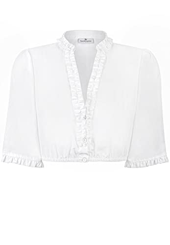 Stockerpoint Damen Adriette Bluse, Weiß, 32 EU von Stockerpoint