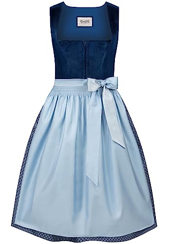 Stockerpoint Damen Aida Midi Dirndl, Indigo, 36 von Stockerpoint