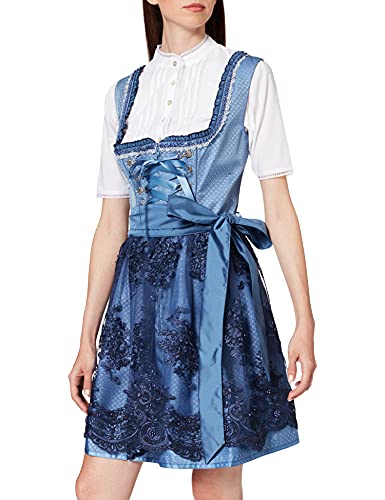 Stockerpoint Damen Beliva Mini Dirndl, blau, 34 von Stockerpoint