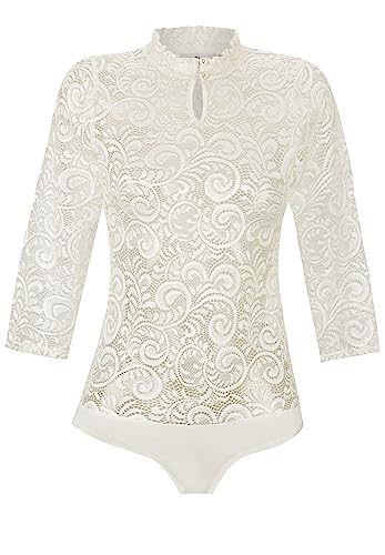 Stockerpoint Damen Sera Trachtenbody, creme, S von Stockerpoint
