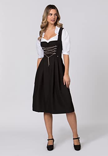 Stockerpoint Damen Dirndl Adele Kleid für besondere Anlässe, schwarz, 36 von Stockerpoint