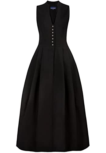 Stockerpoint Damen Akina Maxi Maxi Dirndl ohne Schürze, schwarz, 48 von Stockerpoint