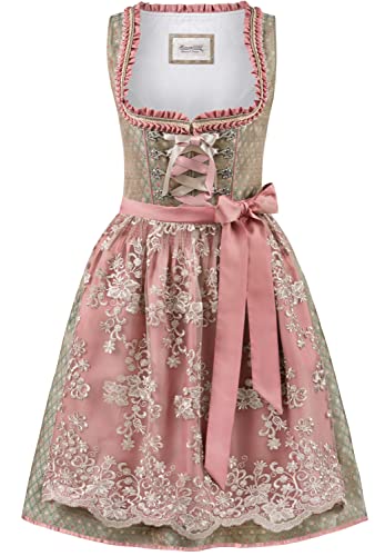 Stockerpoint Damen Dirndl Alice Kleid für besondere Anlässe, Schilf-Rose, 32 von Stockerpoint