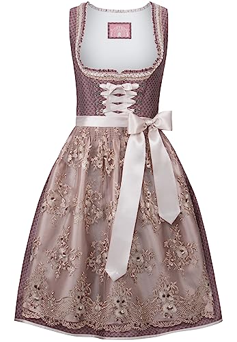 Stockerpoint Damen Dirndl Antonia Kleid für besondere Anlässe, Rosenholz, 32 von Stockerpoint