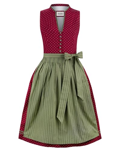 Stockerpoint Damen Dirndl Bella Kleid, Bordeaux, 32 Stockerpoint Damen Dirndl Bella Kleid, Bordeaux, 32 von Stockerpoint