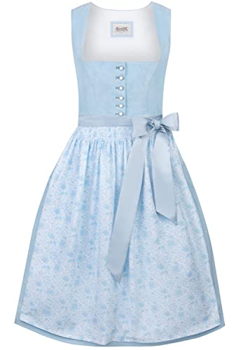 Stockerpoint Damen Dirndl Chloe Kleid für besondere Anlässe, hellblau, 38 von Stockerpoint