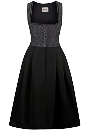 Stockerpoint Damen Dirndl Dakota Kleid, Schwarz, 34 EU von Stockerpoint