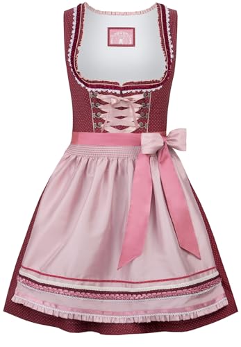 Stockerpoint Damen Dirndl Harper Kleid für besondere Anlässe, Altrosa, 38 von Stockerpoint