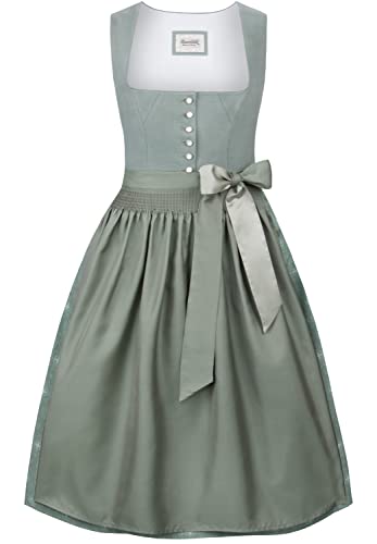 Stockerpoint Damen Dirndl Helene Kleid für besondere Anlässe, Salbei, 40 von Stockerpoint