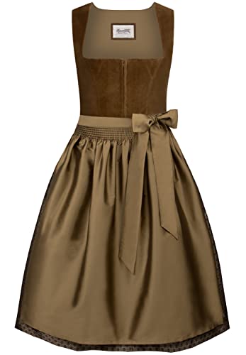 Stockerpoint Damen Dirndl Isola Kleid für besondere Anlässe, Olive, 38 von Stockerpoint