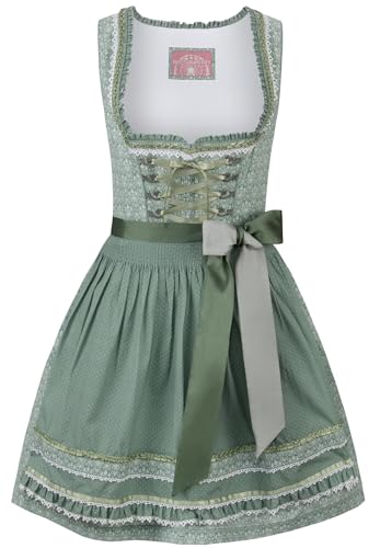 Stockerpoint Damen Dirndl Kim Kleid für besondere Anlässe, Salbei, 34 von Stockerpoint