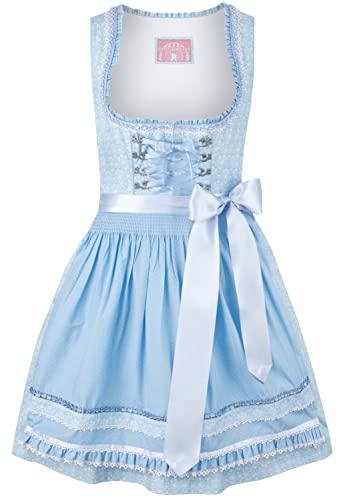 Stockerpoint Damen Dirndl Kim Kleid für besondere Anlässe, hellblau, 34 von Stockerpoint