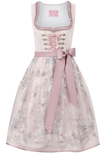 Stockerpoint Damen Dirndl Lacey Kleid für besondere Anlässe, Rose, 44 von Stockerpoint