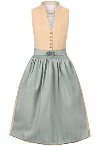 Stockerpoint Damen Dirndl Makena Kleid für besondere Anlässe, gelb, 34 von Stockerpoint