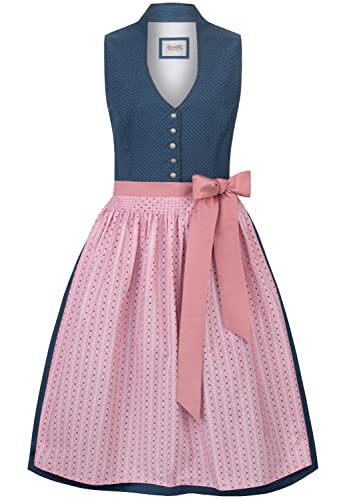 Stockerpoint Damen Dirndl Marina Kleid für besondere Anlässe, blau, 42 von Stockerpoint