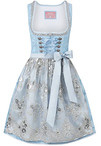 Stockerpoint Damen Dirndl Maya Kleid für besondere Anlässe, Blau, 42 von Stockerpoint