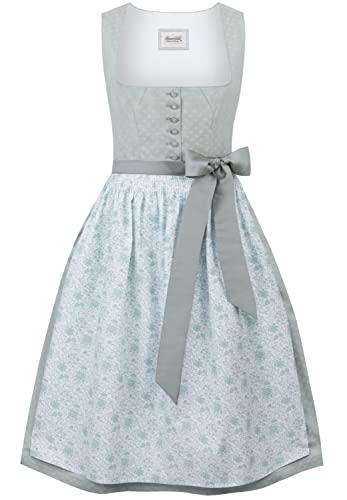 Stockerpoint Damen Dirndl Megan Kleid für besondere Anlässe, Salbei, 36 von Stockerpoint