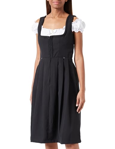 ckerpoint Damen Dirndl Zita Kleid für besondere Anlässe, schwarz,50 von Stockerpoint