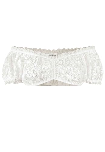 Stockerpoint Damen Dirndlbluse Katya Bluse, Creme, 48 EU von Stockerpoint