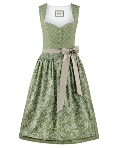 Stockerpoint Damen Edonita Midi Midi Dirndl, schilf, 42 von Stockerpoint