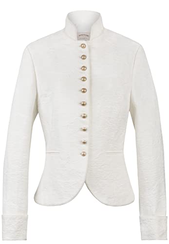 Stockerpoint Damen Francesca Trachtenjacke, Creme, 38 von Stockerpoint