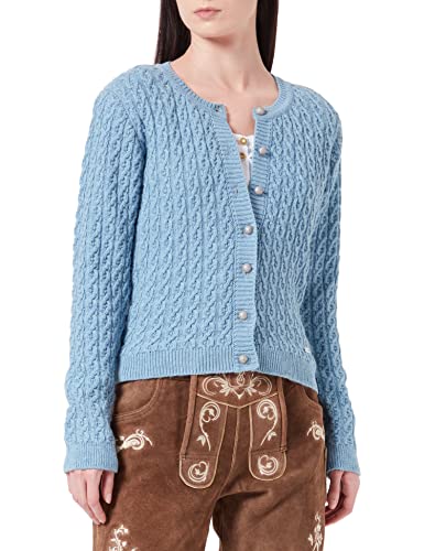 Stockerpoint Damen Sophia Jacket Strickjacke, Hellblau, 44 EU von Stockerpoint