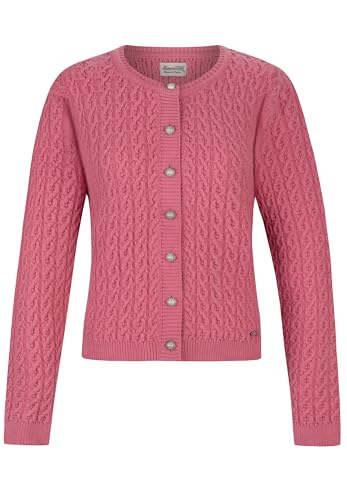 Stockerpoint Sophia Damen Trachtenstrickjacke, Rosa, 42 von Stockerpoint