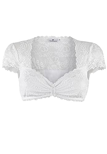 Stockerpoint Damen Jasmin Bluse, weiß, 32 von Stockerpoint