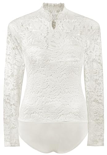 Stockerpoint Damen Lilo Trachtenbody, creme, XL von Stockerpoint