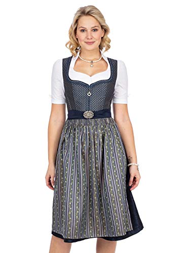 Stockerpoint Damen Mallaury Kleid, blau, 48 von Stockerpoint