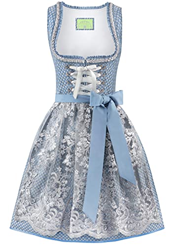 Stockerpoint Damen Nivia Mini Dirndl, hellblau, 36 von Stockerpoint