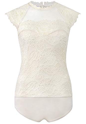 Stockerpoint Damen Romy Trachtenbody, creme, L von Stockerpoint