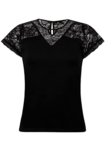 Stockerpoint Damen Shirt Fernanda Bluse, Schwarz, S EU von Stockerpoint