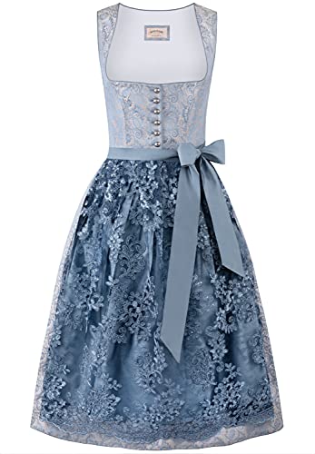Stockerpoint Damen Sidonia Kleid, Rauchblau, 36 von Stockerpoint