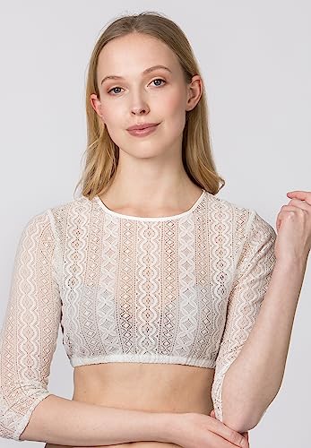 Stockerpoint Damen Viara Bluse, Weiß, 32 EU von Stockerpoint