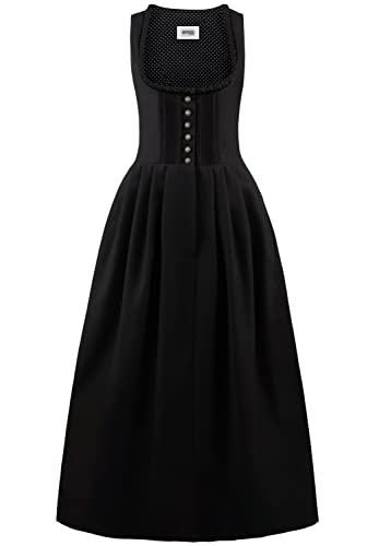 Stockerpoint Damen Zenta3 Maxi Maxi Dirndl ohne Schürze, schwarz, 36 von Stockerpoint