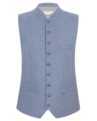 Stockerpoint Devito Herren Trachtenweste, hellblau, 60 von Stockerpoint