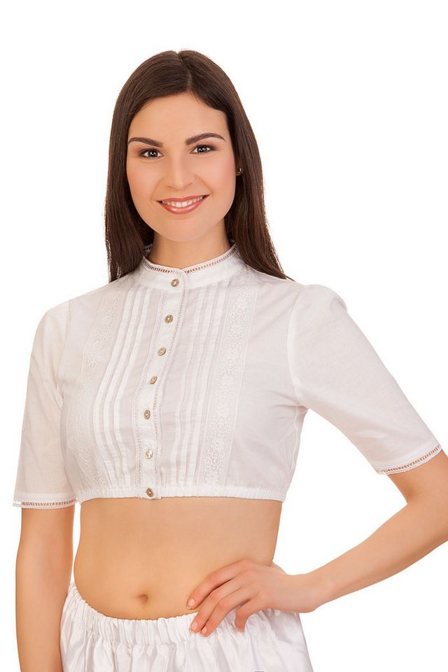 Stockerpoint Dirndlbluse Dirndlbluse - B7086 - weiß von Stockerpoint