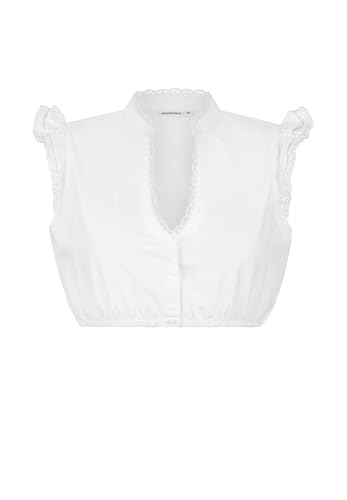 Stockerpoint Damen Fleur Dirndlbluse, Weiß, 40 EU von Stockerpoint