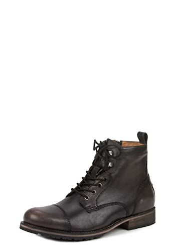 Stockerpoint Herren 4465 Uniform-Schuh, schwarz Vintage von Stockerpoint