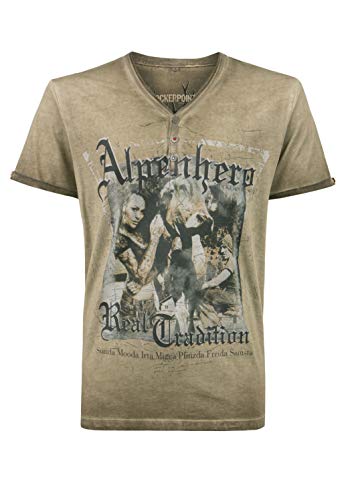Stockerpoint Herren Alpenhero T-Shirt, Sand, L von Stockerpoint