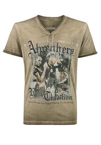 Stockerpoint Herren Alpenhero T-Shirt, Sand, M von Stockerpoint