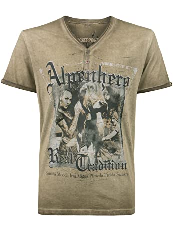 Stockerpoint Herren Alpenhero Trachtenshirt, Sand, M Stockerpoint Herren Alpenhero Trachtenshirt, Sand, M von Stockerpoint