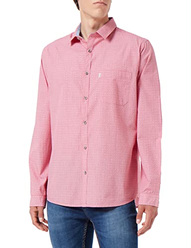 Stockerpoint Herren Astor Shirt Hemd, Rot, L EU von Stockerpoint