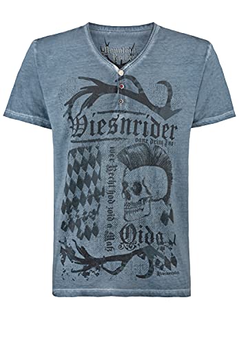 Stockerpoint Herren Dusty T-Shirt, Rauchblau, 2XL von Stockerpoint