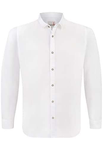 Stockerpoint Herren Ernesto Shirt Hemd, Weiß, S EU von Stockerpoint