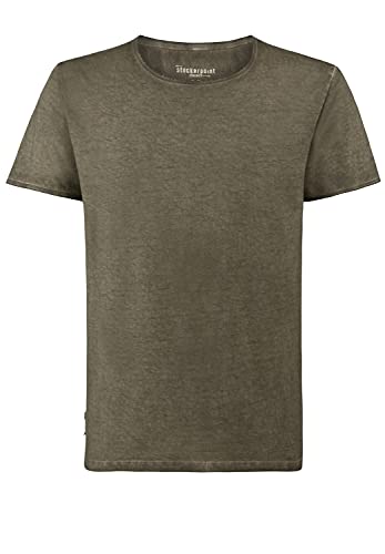 Stockerpoint Herren Falko Rundhals T-Shirt, Olive, 2XL von Stockerpoint