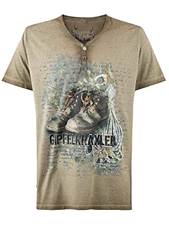 Stockerpoint Herren Gipfelkraxler T-Shirt, Sand, 3XL von Stockerpoint